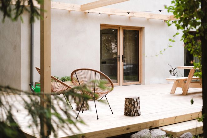 Domek letniskowy - projekt Bartosza Świniarskiego i Ewy Stankiewicz-Świniarskiej