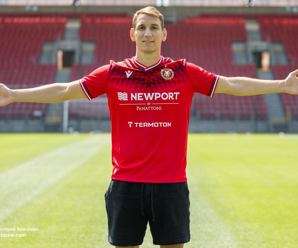 Tonio Teklić piłkarzem Widzewa! Chorwacki pomocnik podpisał kontrakt do 2029 roku