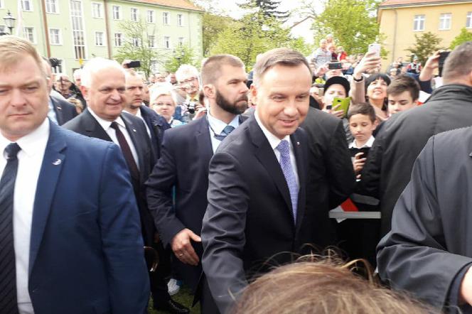 Prezydent Andrzej Duda w Krośnie Odrzańskim