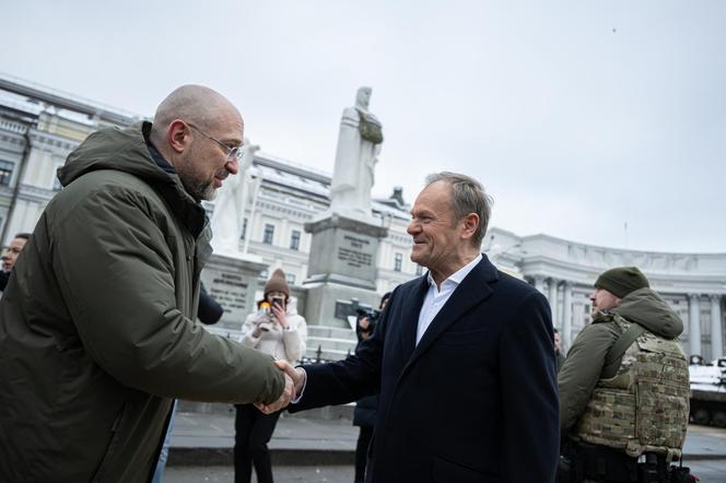 Premier Donald Tusk z wizytą w Kijowie