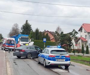 Śmierć na drodze w Ambrożowie. Ciężarówka potrąciła mężczyznę