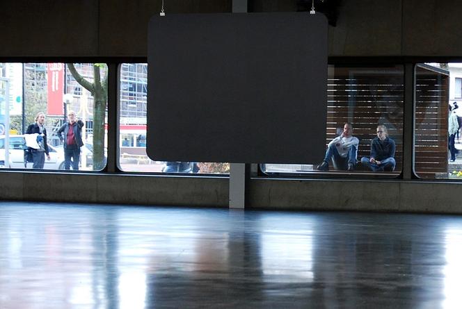 Kino Pawła Grobelnego w Brukseli - widok od strony galerii