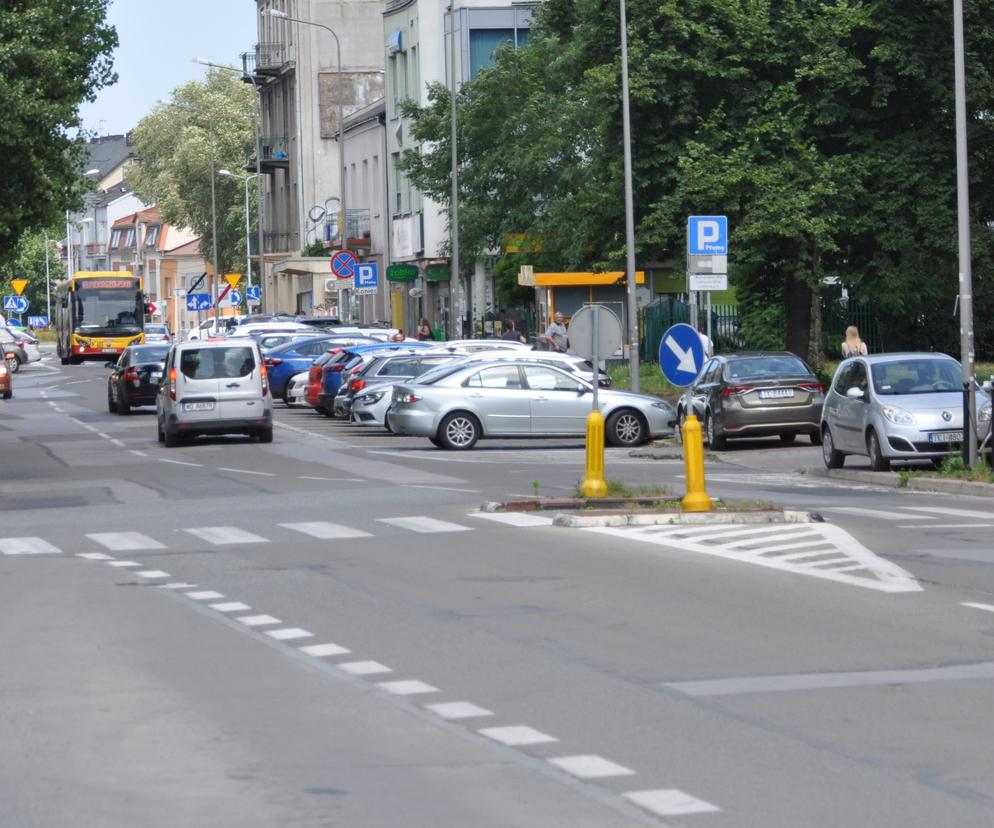 Ulica Paderewskiego w Kielcach