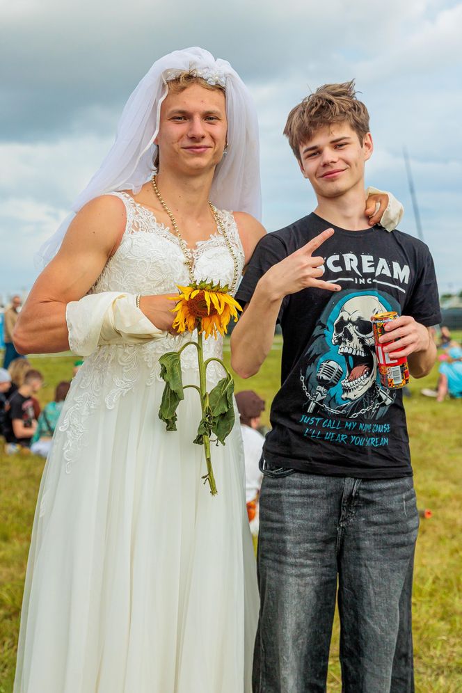 Festiwalowicze na Pol'and Rock Festivalu 2025