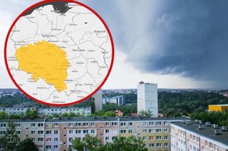 Żółty alert. Burze z gradem uderzą w Polskę. IMGW ostrzega te regiony