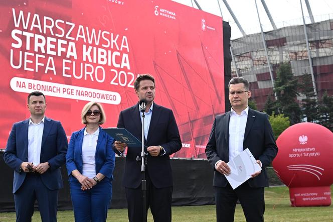 Warszawska Strefa Kibica na Euro 2024 - konferencja prasowa