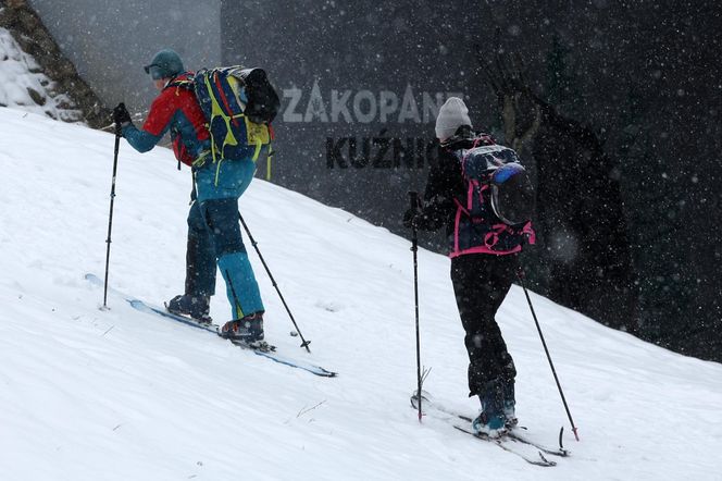 Powrót zimy na Podhalu