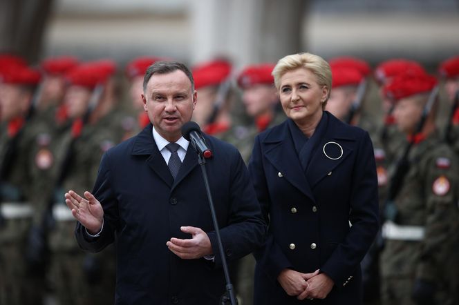  Marta Nawrocka i Agata Duda 