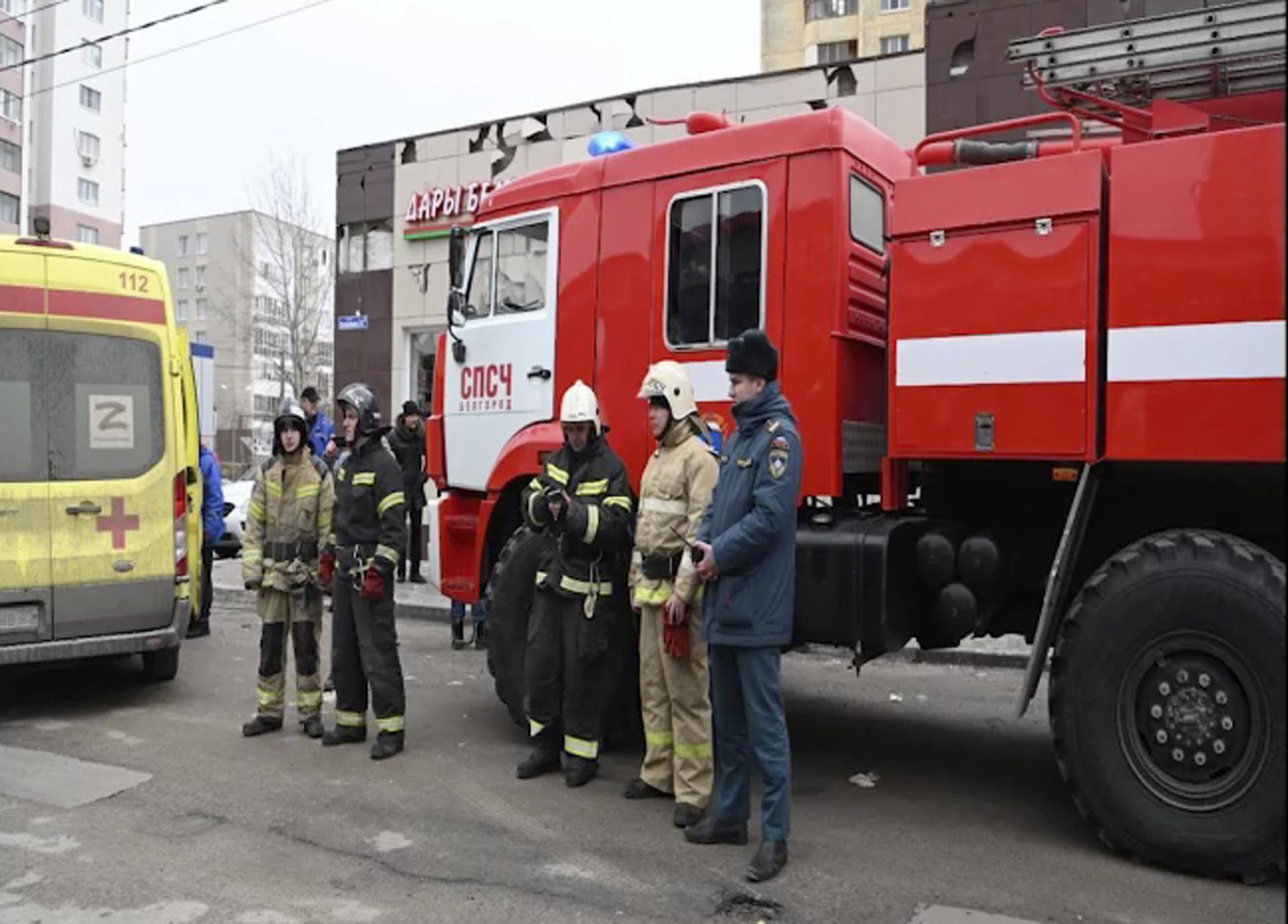 Atak rakietowy w Biełgorodzie