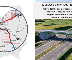 Nowy odcinek drogi S11 Koszalin - Bobolice