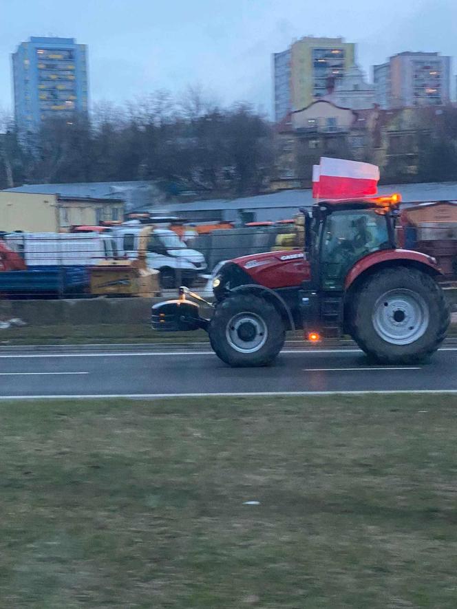 Rolnicy ruszyli na Lublin! Tak wyglądał ich przejazd ulicami miasta