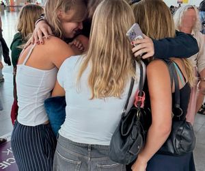 Anna Dereszowska zalała się łzami na lotnisku