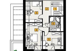 A102cG2 Dom z klimatem wariant V - wizualizacje, plany, rysunek, imponujące aranżacje