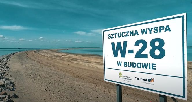 Budowa sztucznej wyspy na Zalewie Szczecińskim 