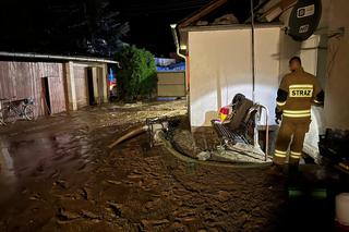 Burze przeszły przez województwo śląskie. Blisko 200 interwencji strażaków. Najwięcej w powiecie raciborskim