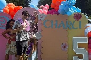 Andziaks w ciąży, a zrobiła córce urodziny jak z bajki! Charlie miała imprezę życia