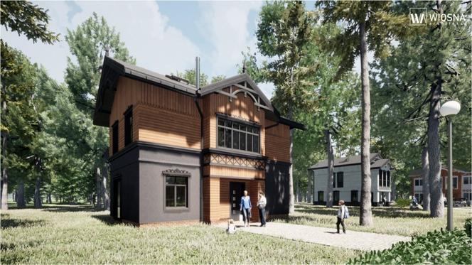 Darmowe projekty domów w stylu świdermajer – projekt 2