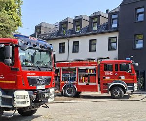 Pożar hotelu Seanator w Starachowicach
