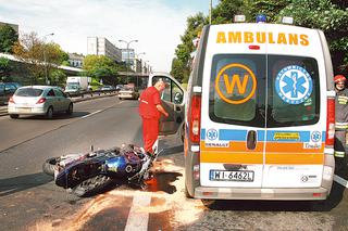 Wypadek zablokował Trasę Łazienkowską