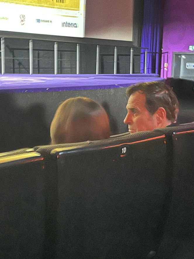 Premiera "LARP. Miłość, trolle i inne questy": Pawł Deląg z partnerką