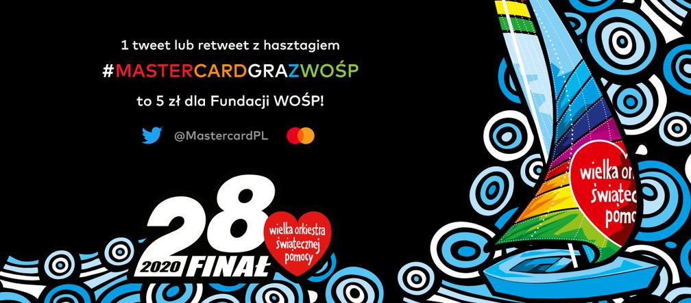 WOŚP 2020 Mastercard