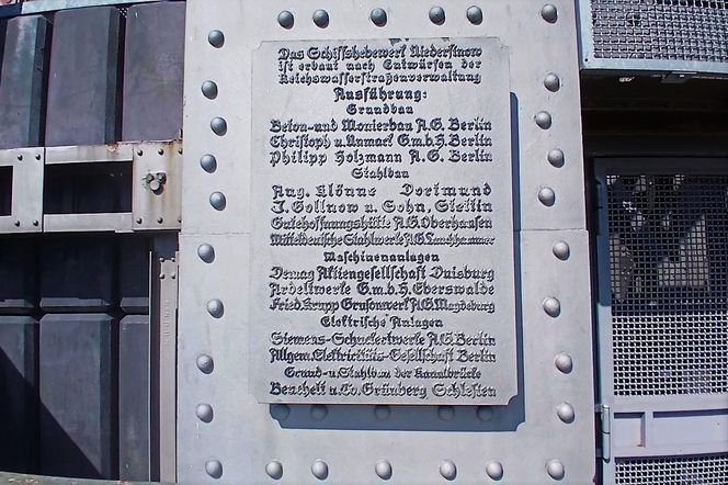 Podnośnie dla statków w Niederfinow