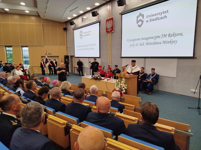 Inauguracja roku akademickiego 2025/2026 w murach Uniwersytetu w Siedlcach