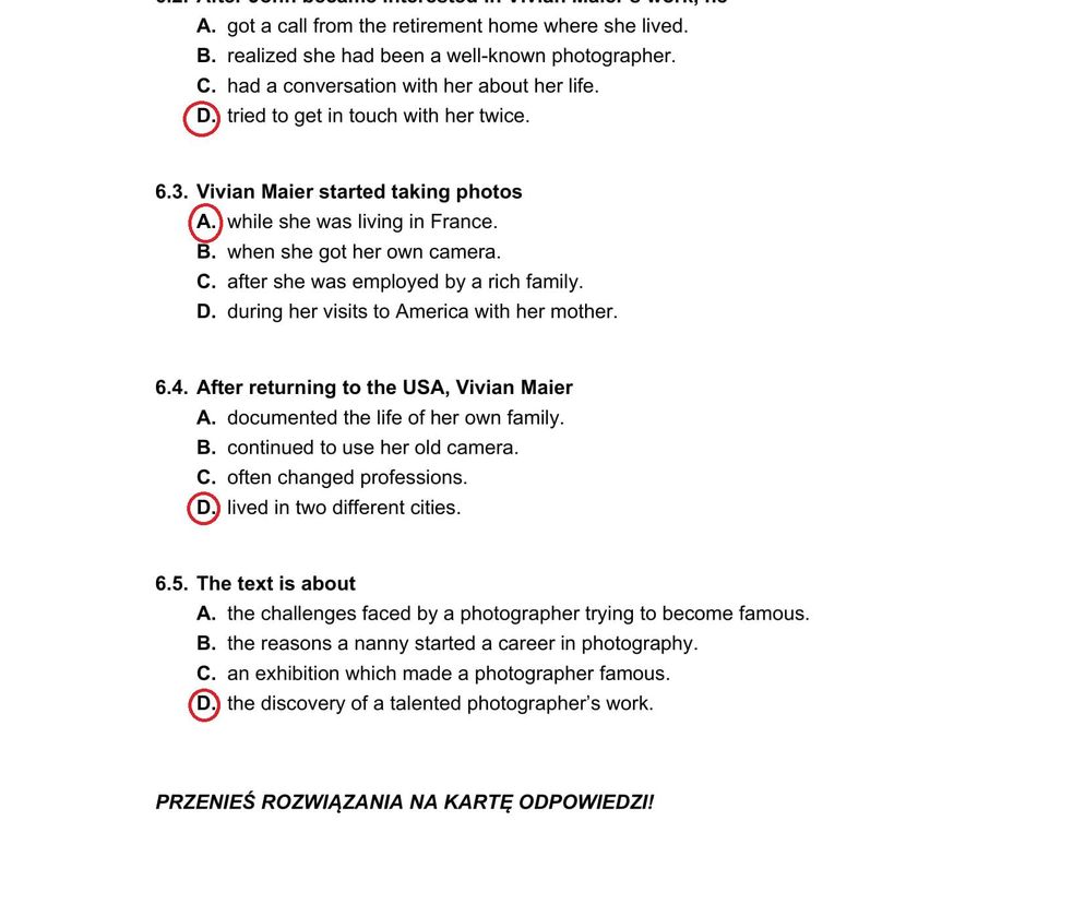 Matura 2025: angielski 7.05.2025. Arkusze CKE i odpowiedzi. Poziom podstawowy [Formuła 2023]