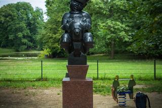 Faun wrócił do parku Skaryszewskiego