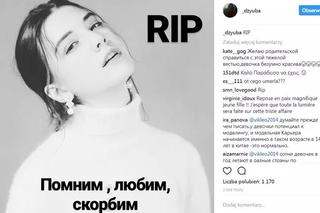 Rosyjska modelka zmarła na pokazie