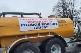 Protest rolników Zdany- Zbuczyn 