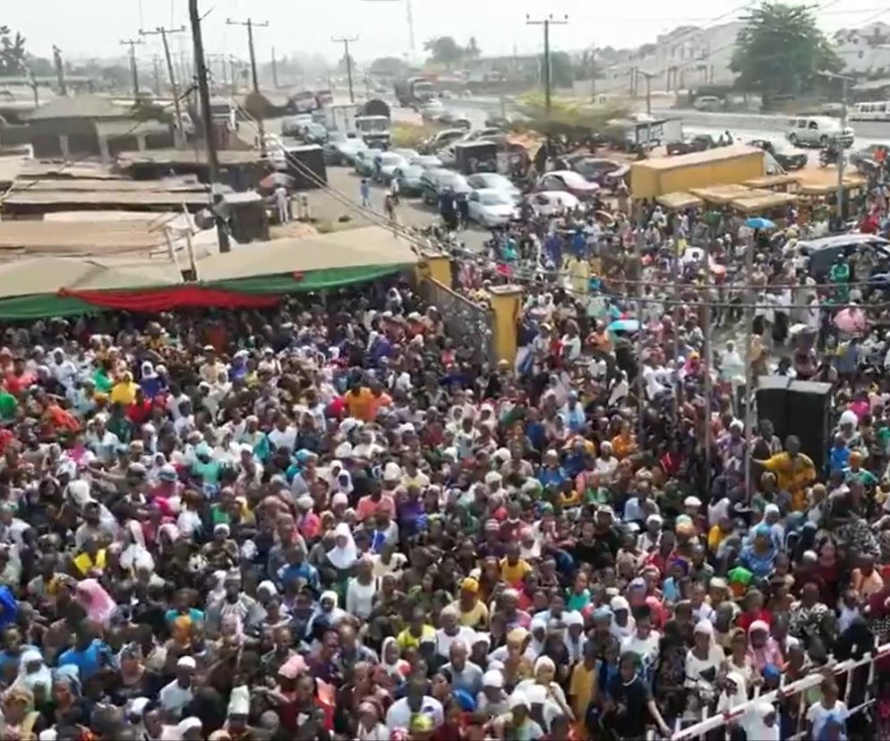 Jarmark bożonarodzeniowy w Nigerii