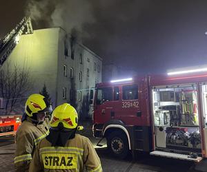 Pożar pustostanu w Katowicach. Znaleziono zwęglone ciało 