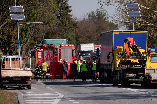  Tragiczny wypadek na DK8. Nie żyje policjant CBŚP 