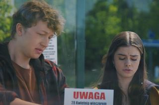 M jak miłość odc. 1878.  Basia (Karina Woźniak), Kacper (Bartosz Ziewiec)