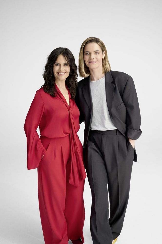 Sandra Studer i Hazel Brugger