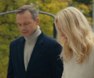 Barwy szczęścia, odcinek 3151. Bruno (Lesław Żurek), Karolina (Marta Dąbrowska)