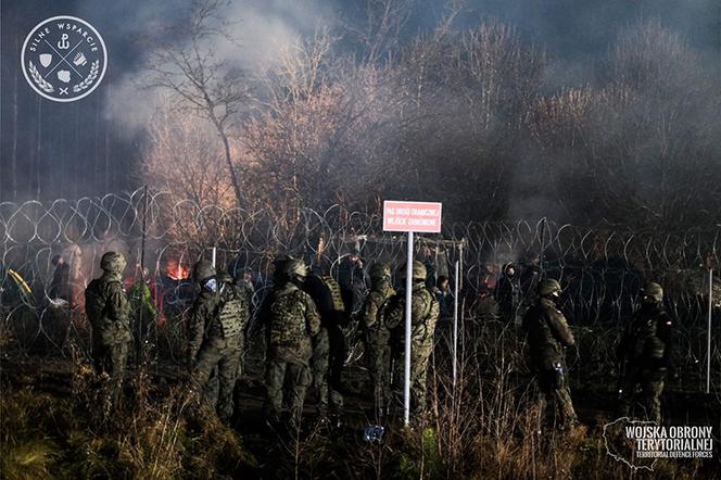  Tysiące migrantów na granicy z Białorusią! Zobacz zdjęcia