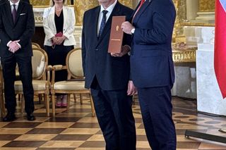 Karol Nawrocki na Zamku Królewskim 