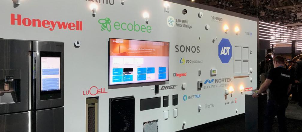 Platforma SmartThings marki Samsung. Dom inteligentny na targach CES 2018