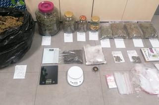 Narkotyki zabezpieczone przez policjantów z Żabna