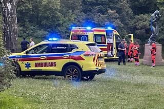 Tragedia i rozpacz w Parku Skaryszewskim. Nie żyje mężczyzna