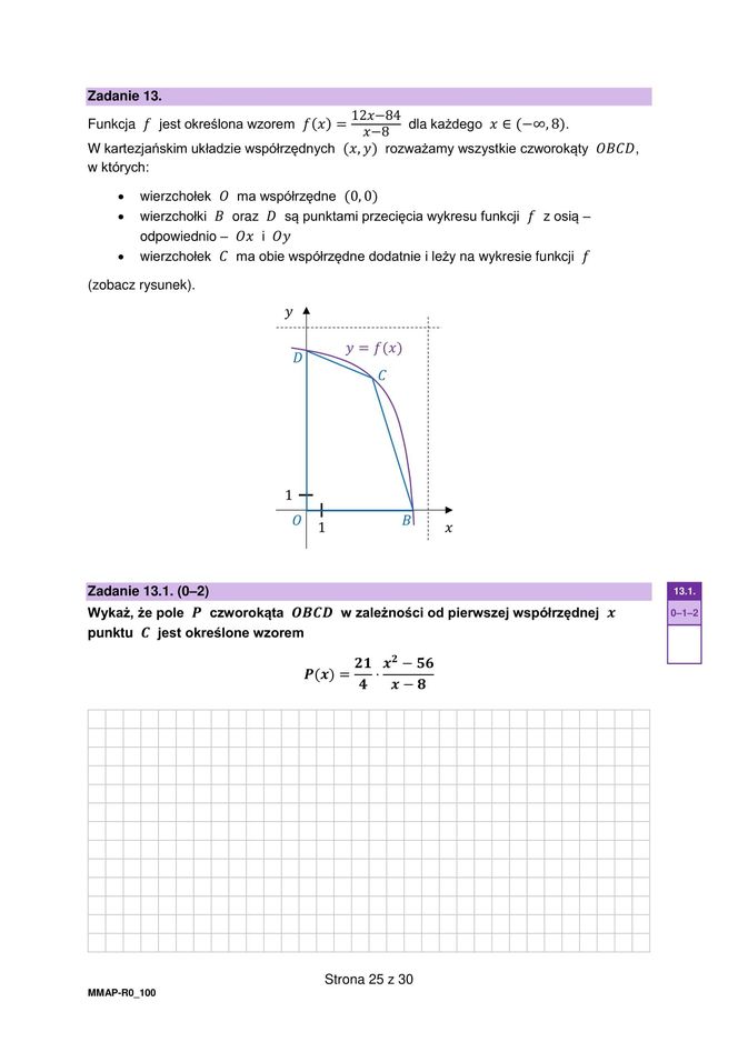 Matura matematyka rozszerzona - arkusz CKE próbny 12.12.2024