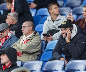 Kibice na meczu Polska -Nowa Zelandia na Stadionie Śląskim