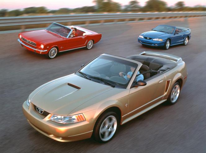 Ford Mustang (1999, 1994, 1965)