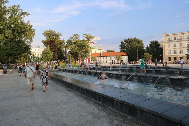 Sierpniowe weekendowe popołudnie w Lublinie