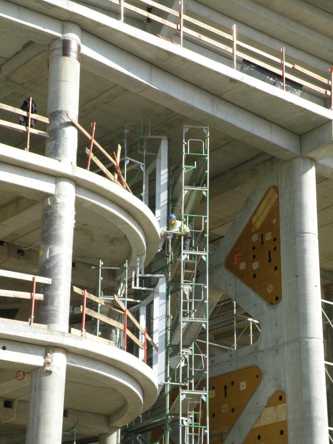 Stadion we Wrocławiu (październik 2010 r.)