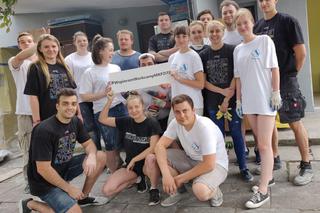 Workcamp Łódź 2019: przyszli inżynierowe remontują Miejsce Wsparcia dla Dzieci i Rodzin