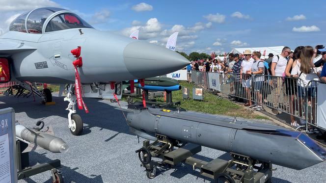 FA-50GF na ekspozycji Radom Air Show 2023