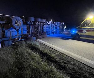 Tragiczny wypadek na S8 w Łódzkiem. Nie żyje 44-letni kierowca